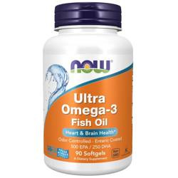 Now Foods Ultra Omega-3 Fish Oil 180 kapsułek