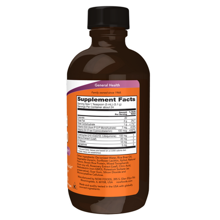 Now Foods Koenzym Q10 Liquid 118 ml płyn