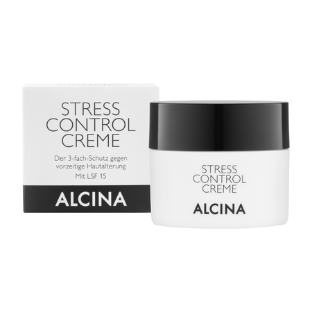ALCINA N°1 Stress Control Cream – krem do twarzy z filtrem SPF15 i ochroną antyoksydacyjną, 50 ml