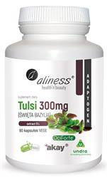 Aliness Bazylia (Tulsi) Extract 300 mg 90 kapsułek vege