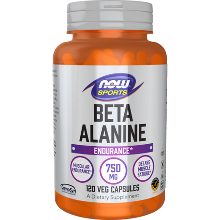 Now Foods Beta-Alanina 750 mg 120 veg kapsułek