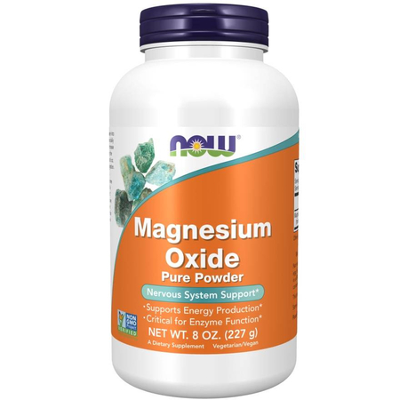 Now Foods Tlenek Magnezu Puder 227 g
