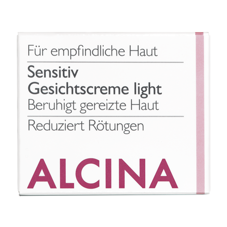 ALCINA For sensitive skin Sensitive Facial Cream Light – krem do twarzy kojący (light), do skóry wrażliwej, 50 ml
