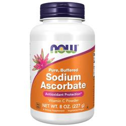 Now Foods Askorbinian Sodu Puder 227 g