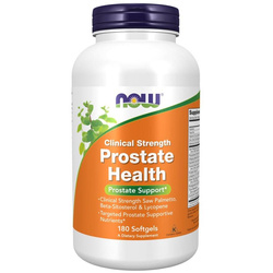 Now Foods Prostate Health Clinical Strength 180 kapsułek
