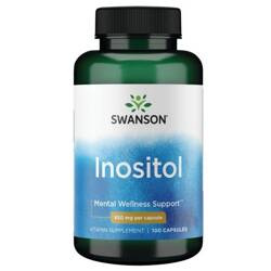 Swanson Inozytol 650 mg 100 kapsułek