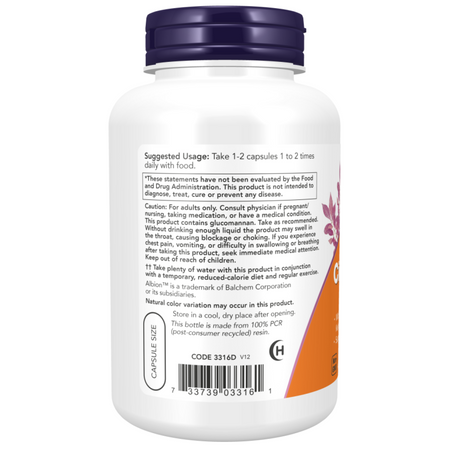 Now Foods Ocet jabłkowy (Cider Vinegar) 180 kapsułek