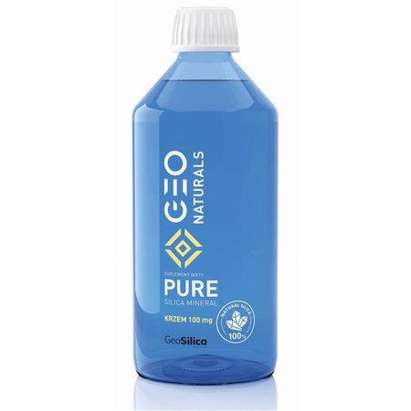 GeoNaturals Pure Silica Krzem 100 mg 500 ml