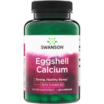Swanson EggShell Calcium with Vitamin D-3 120 kapsułek