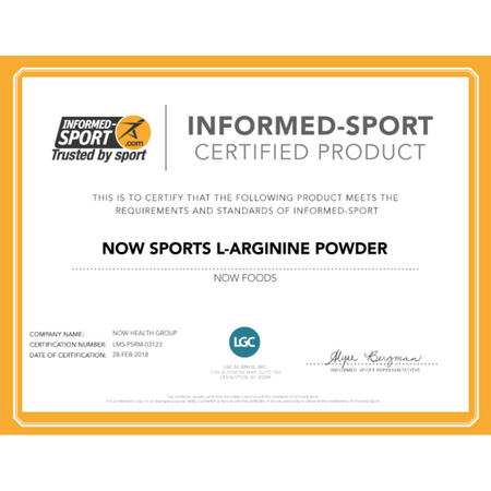 Now Foods L-Arginine Powder 454 g