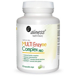 Aliness Multi Enzyme Complex Pro 90 kapsułek vege