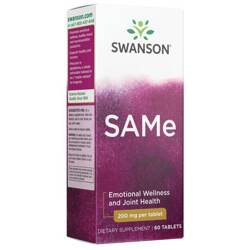 Swanson SAMe 200 mg 60 tabletek