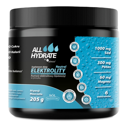 ALLHydrate Elektrolity Neutral 205 g