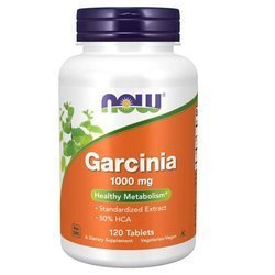Now Foods Garcinia 1000 mg 120 tabletek