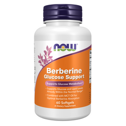 Now Foods Berberine Glucose Support 60 kapsułek