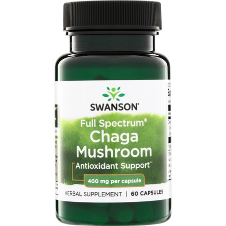Swanson Chaga Mushroom 60 kapsułek