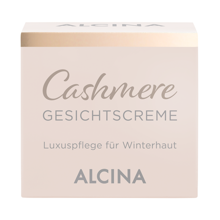 ALCINA Cashmere Face Cream – krem do twarzy z ekstraktem kaszmirowym, wygładzający, do skóry suchej, 50 ml