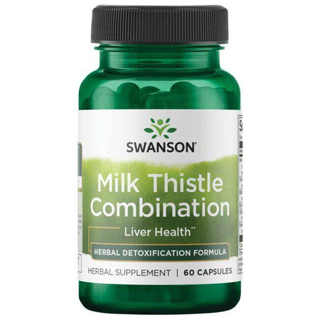 Swanson Milk Thistle Combination 60 kapsułek