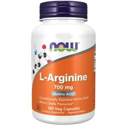 Now Foods L-Arginine 700 mg 180 veg kapsułek