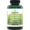 Swanson Rhodiola, Holy Basil i Valerian Stress Complex 180 kapsułek