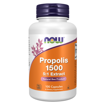 Now Foods Propolis 1500 5:1 Extrac 100 kapsułek
