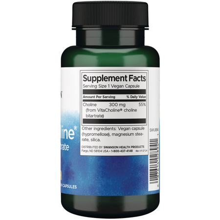 Swanson VitaCholine 300 mg 60 kapsułek