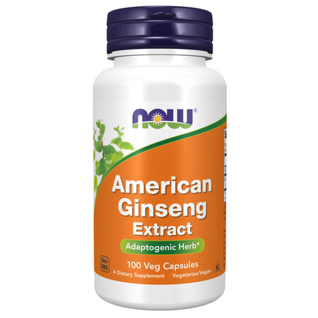 Now Foods American Ginseng Extract 100 kapsułek