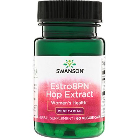 Swanson Estro8PN Hop Extract 60 veg kapsułek