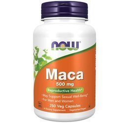Now Foods Maca 500 mg 250 kapsułek