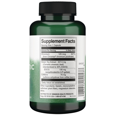 Swanson Thermogenic Complex 120 kapsułek