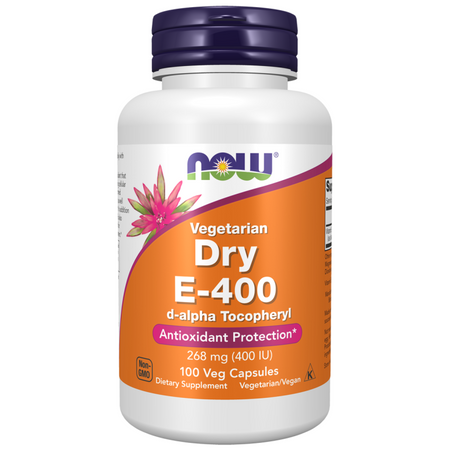 Now Foods Witamina E 400 iu 100 veg kapsułek