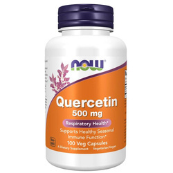 Now Foods Kwercetyna (Quercetin) 500 mg 100 kapsułek