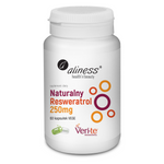 Aliness Resweratrol 250 mg 60 kapsułek vege