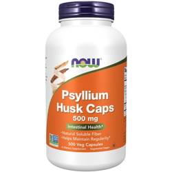 Now Foods Psyllium Husk Caps 500 mg 500 kapsułek