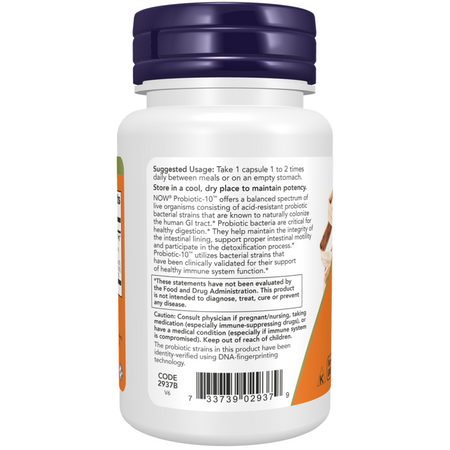 Now Foods Probiotic-10 25 Billion 50 kapsułek