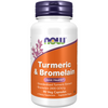 Now Foods Turmeric i Bromelain 90 kapsułek
