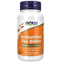 Now Foods Acidophilus Two Billion 100 veg kapsułek