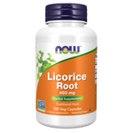 Now Foods Lukrecja (Licorice Root) 450 mg 100 kapsułek