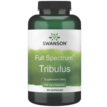 Swanson Buzdyganek (Tribulus Terrestris) Fruit 500 mg 90 kapsułek