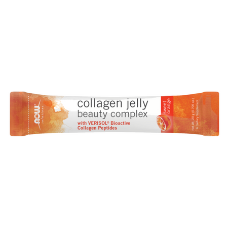 Now Foods Collagen Jelly Beauty Complex Sweet Orange 10 saszetki