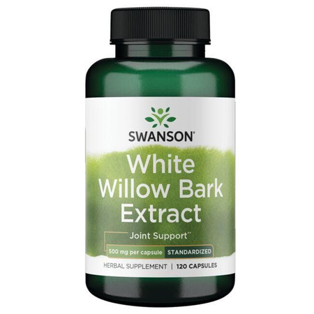 Swanson Biała Wierzba (White Willow) Extract 500 mg 120 kapsułek