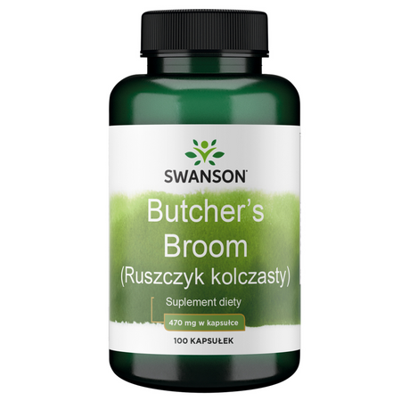 Swanson Ruszczyk (Butcher's Broom) 470 mg 100 kapsułek