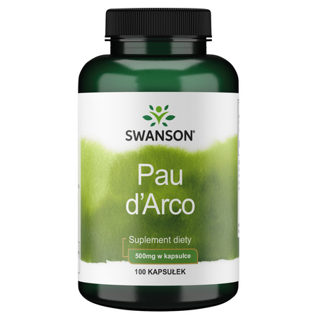 Swanson Pau d'Arco 500 mg 100 kapsułek