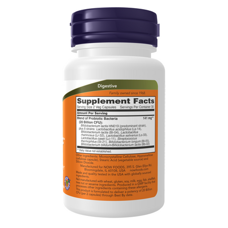 Now Foods Clinical GI Probiotic 60 kapsułek