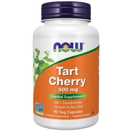 Now Foods Tart Cherry 500 mg 90 veg kapsułek