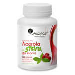 Aliness Acerola ze Stevią 120 tabletek do ssania