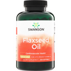 Swanson Olej lniany (Flaxseed Oil) 1000 mg 200 kapsułek