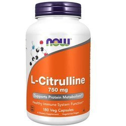 Now Foods L-Citrulline 750 mg 180 kapsułek