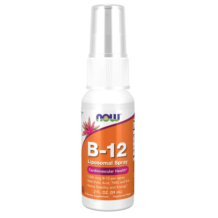 Now Foods Witamina B12 Liposomalna 59 ml