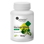 Aliness Moringa Olejodajna (Moringa Oleifera) Extract 100 kapsułek vege